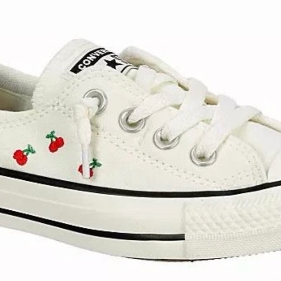 Converse All Star Chuck Taylor Shoreline Slip-on Shoes Women's Cherries 7/7.5 - Picture 5 of 15